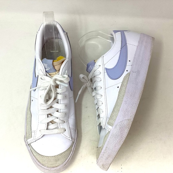 Nike Shoes - NIKE BLAZER LOW PLATFORM - SAIL/INDIGO HAZE/WHITE SIZE 10